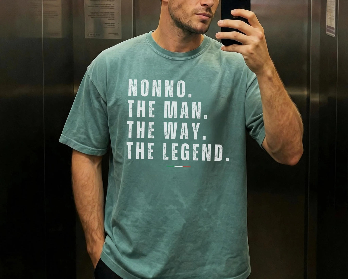 Nonno Shirt, Grandpa T-Shirt, Funny Nonno Gift, Soft Cotton Family Tee,