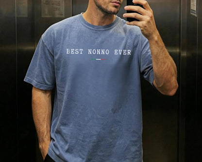 Best Nonno Ever Shirt, Italian Grandpa Gift T-Shirt