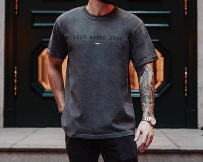 Best Nonno Ever Shirt, Italian Grandpa Gift T-Shirt