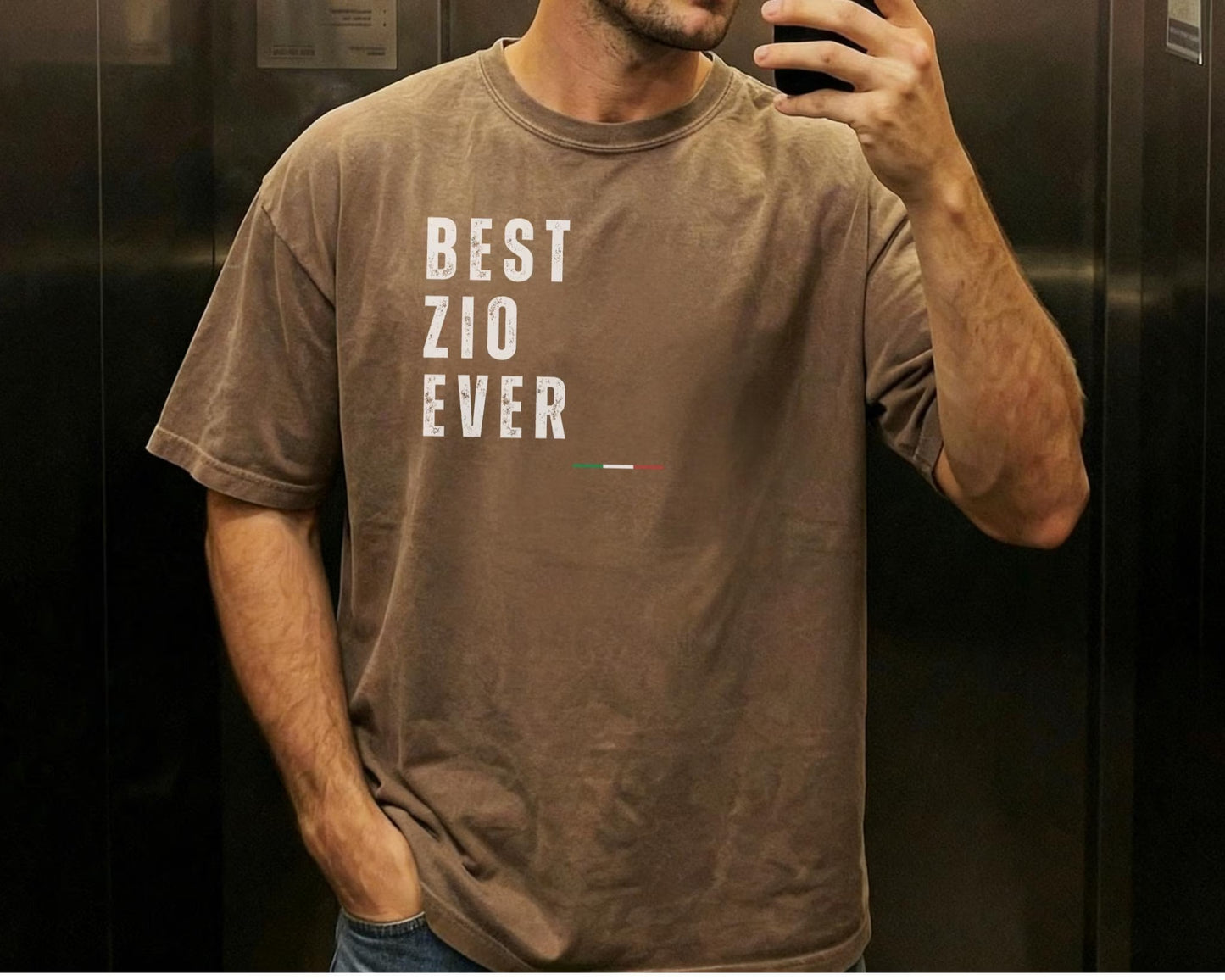 Best Zio Ever Shirt, Italian Uncle Gift T-Shirt, Funny Zio Tee, Soft Cotton Unisex Family Shirt