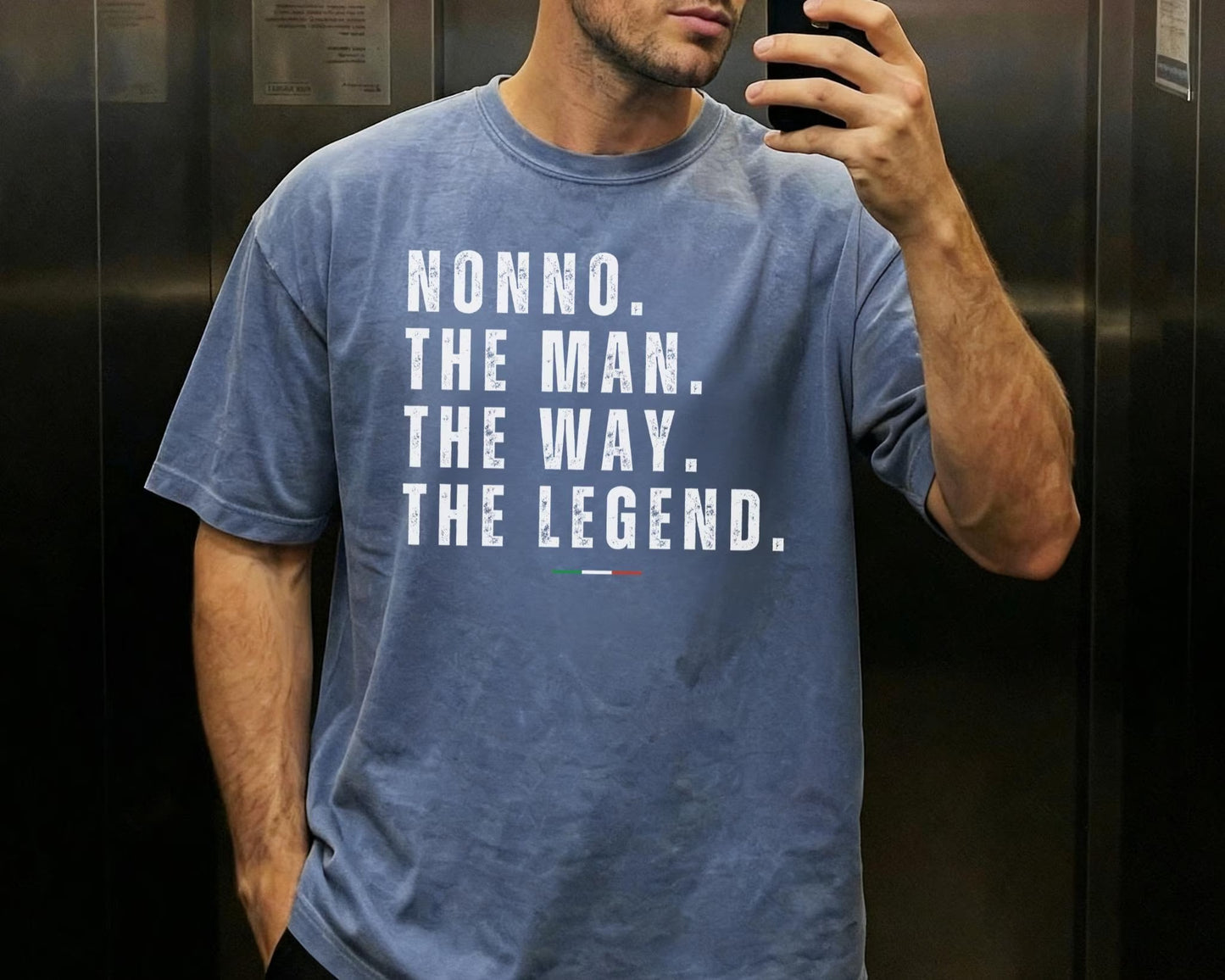 Nonno Shirt, Grandpa T-Shirt, Funny Nonno Gift, Soft Cotton Family Tee,