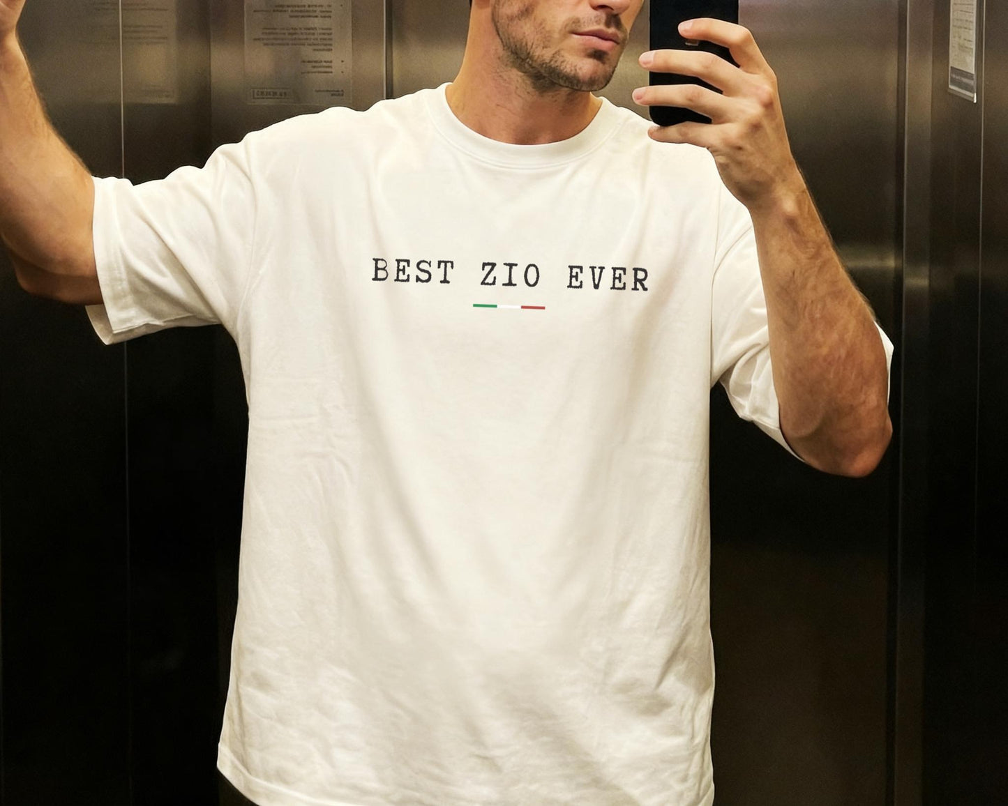 Best Zio Ever Shirt, Italian Uncle Gift T-Shirt