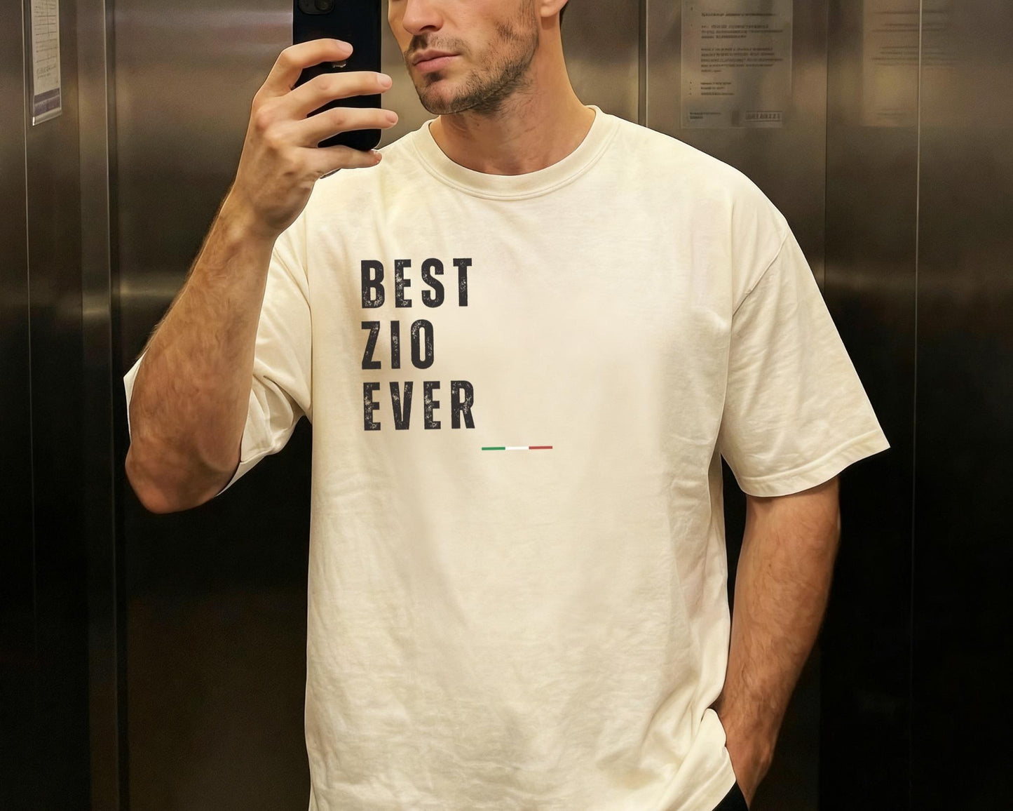 Best Zio Ever Shirt, Italian Uncle Gift T-Shirt, Funny Zio Tee, Soft Cotton Unisex Family Shirt